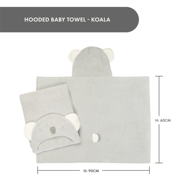 Hooded Towel - Koala