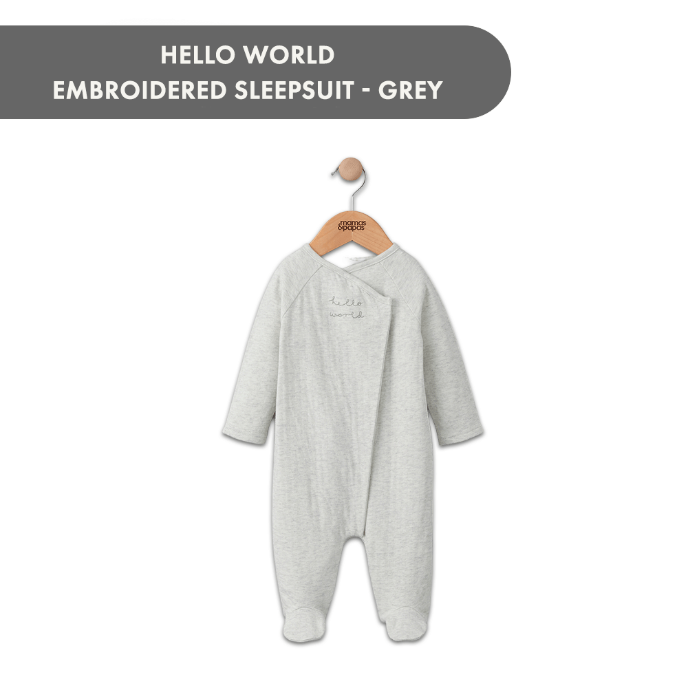 Hello cheap world sleepsuit