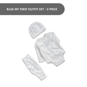 Blue My First Outfit Set - 3 Piece