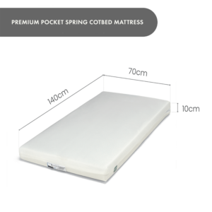 Premium Pocket Spring Cotbed Mattress