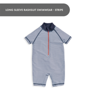 Long Sleeve Rashsuit Swimwear - Stripe