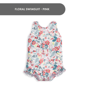 Floral Swimsuit - Pink