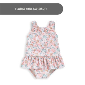 Floral Frill Swimsuit