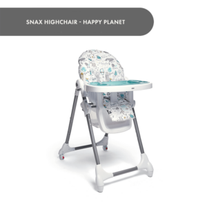 Snax Highchair - Happy Planet