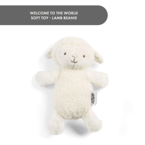 Welcome to the World Soft Toy - Lamb Beanie