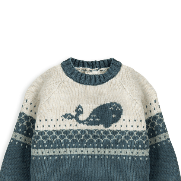 Whale Knitted Jumper - Image 3