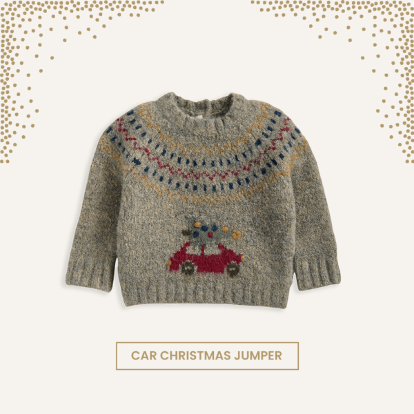 Car Christmas Jumper