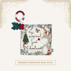 Reindeer Christmas Baby Book