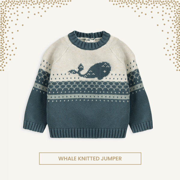 Whale Knitted Jumper