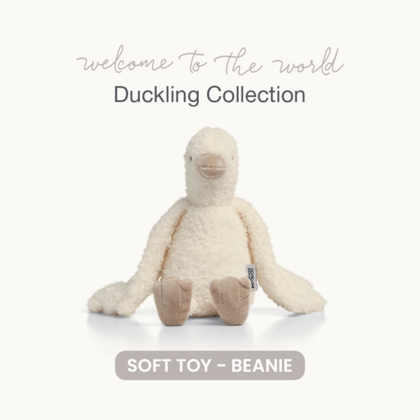 Welcome to the World Duckling Beanie Soft Toy