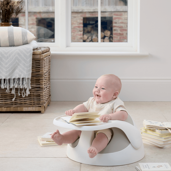 Snug Floor Seat with Activity Tray - Clay - Image 5