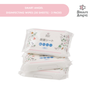 Smart Angel Disinfecting Wipes (30 sheets) - 3 Packs