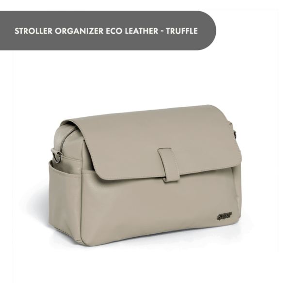 Stroller Organizer Eco Leather - Truffle