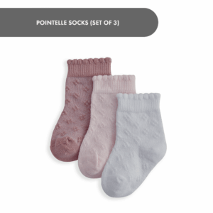 Pointelle Socks (Set of 3)