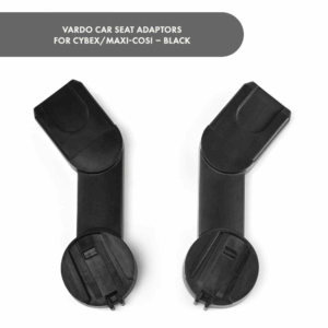 Vardo Car Seat Adaptors for Cybex/Maxi-Cosi – Black